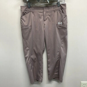 Under Armour Sedna Offshore Fishing Capri Pant Semi Fitted 8